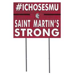 Jardine - Saint Martin's Saints 18" x 24" I Chose Yard Sign - Red