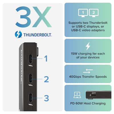Plugable Thunderbolt 4 Hub 4 in 1 Pure USB C Design Includes USB C Plugable Thunderbolt 4 Hub 4 in 1 Pure USB C Design Includes USB C