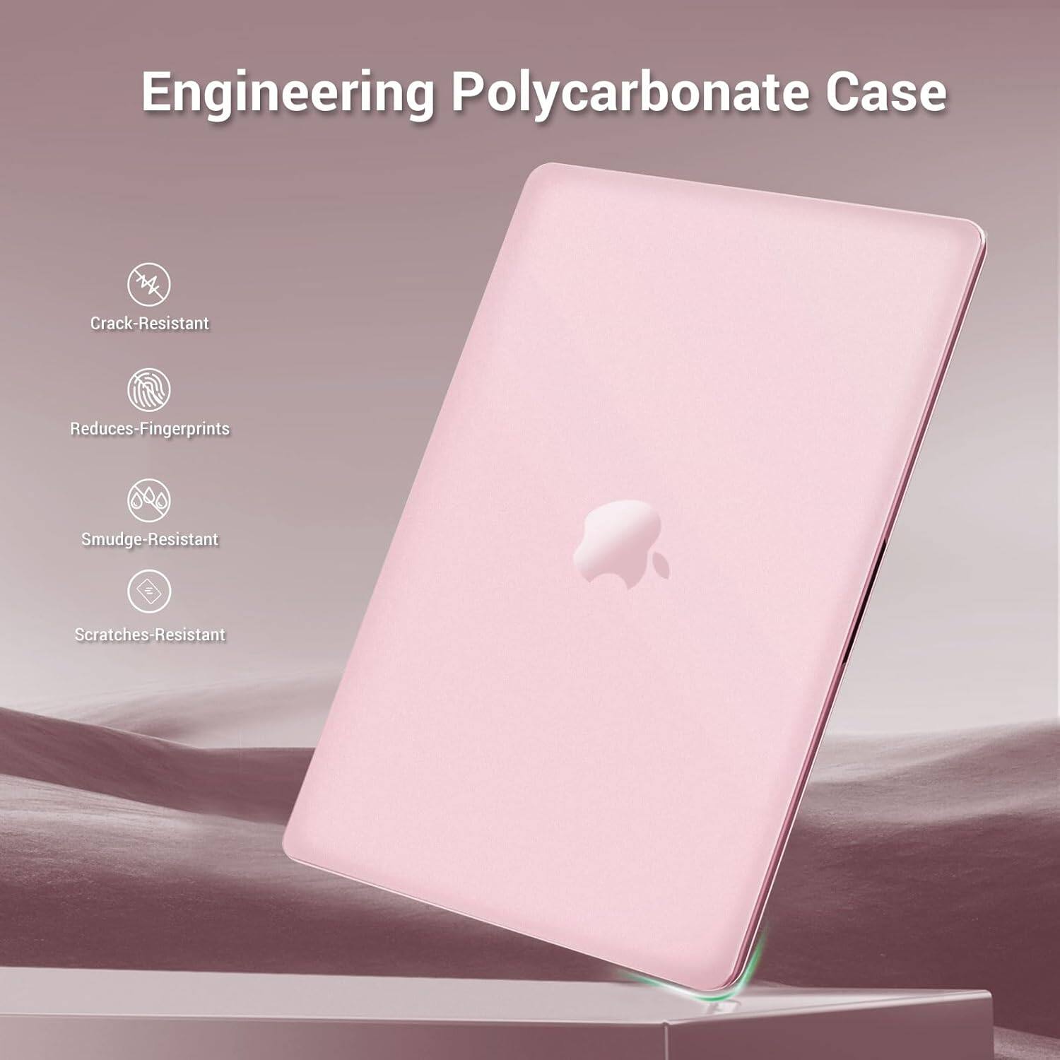 Engineering Polycarbonate Case  
- Crack-Resistant  
- Reduces Fingerprints  
- Smudge-Resistant  
- Scratches-Resistant