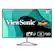 Front. ViewSonic - VX3276-2K-MHD 32" IPS LCD UHD Monitor (DisplayPort and HDMI) - Silver.