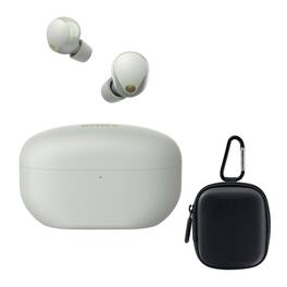 Sony - WF-1000XM5 Truly Wireless Noise Canceling Earbuds with Earbud Case - Silver