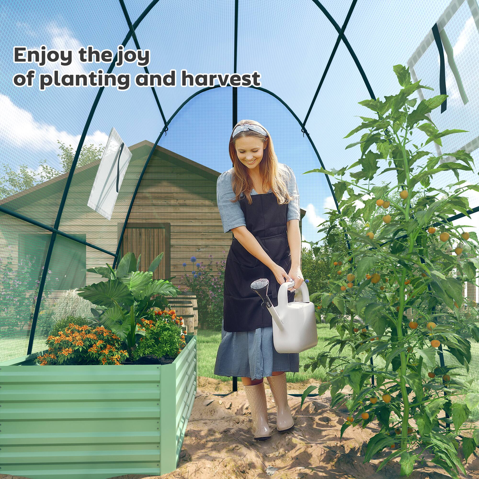 Enjoy the joy of planting and harvesting