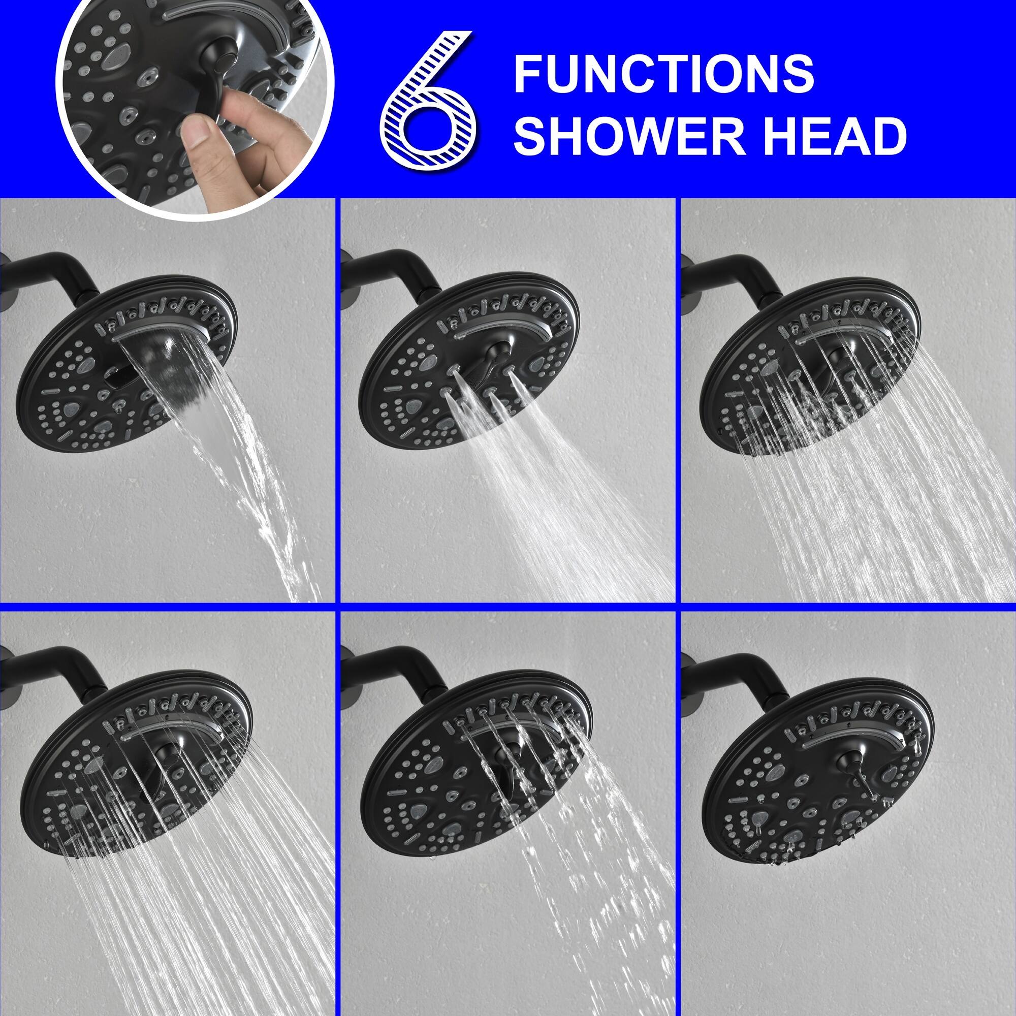 FUNCTIONS  
SHOWER HEAD