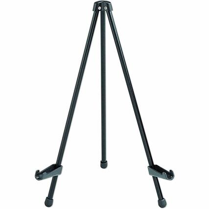 Front. Quartet - Quartet Tabletop Instant Easel 5 lb Load Capacity 14" Height Tabletop Steel Black.