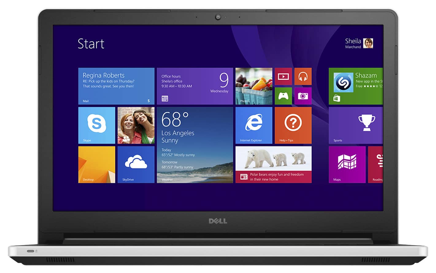 Front. Dell - Inspiron 15.6" Laptop - Intel Core i5 - 8GB Memory - 1TB Hard Drive.