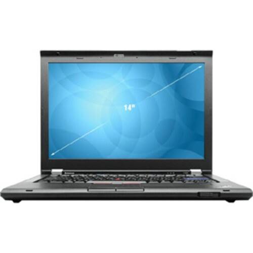 Front Standard. Lenovo - 14" ThinkPad Notebook - 4 GB Memory - 320 GB Hard Drive - Black.