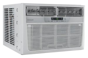 Frigidaire - 350 Sq. Ft. Window Air Conditioner and 350 Sq. Ft. Heater - White - Front_Zoom