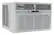 Front. Frigidaire - 350 Sq. Ft. Window Air Conditioner and 350 Sq. Ft. Heater - White.