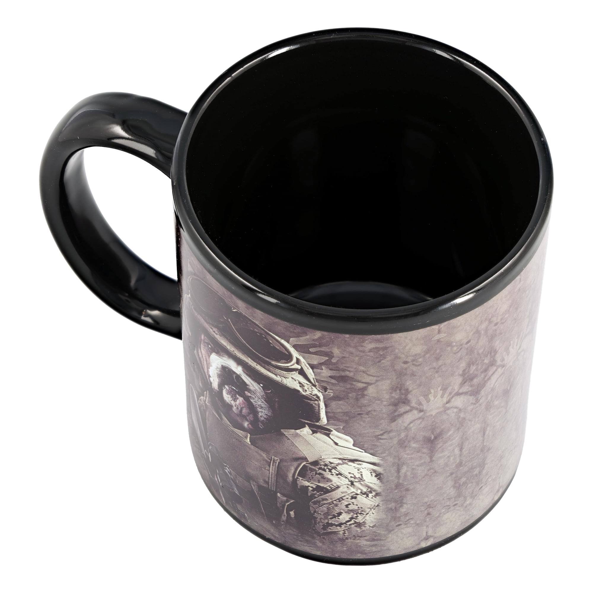 Alt View 10. Just Funky - Combat Sam 11oz Coffee Mug - Grey.