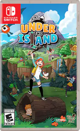 ab NINTENDO SWITCH UNDER THE ISLAND IS EVERYONE 10+ 10+ ESRB Top & CURVEBALL Hat GAMES STUDIOS - E10+ (Everyone 10+)