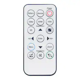 ZdalaMit - Replacement Remote SP-8VH02GC01 fit for OPTOMA Projector W312 W316 X312 X315 X316 IR29033 S331 S340 S341 W330 W331 DS346 - White
