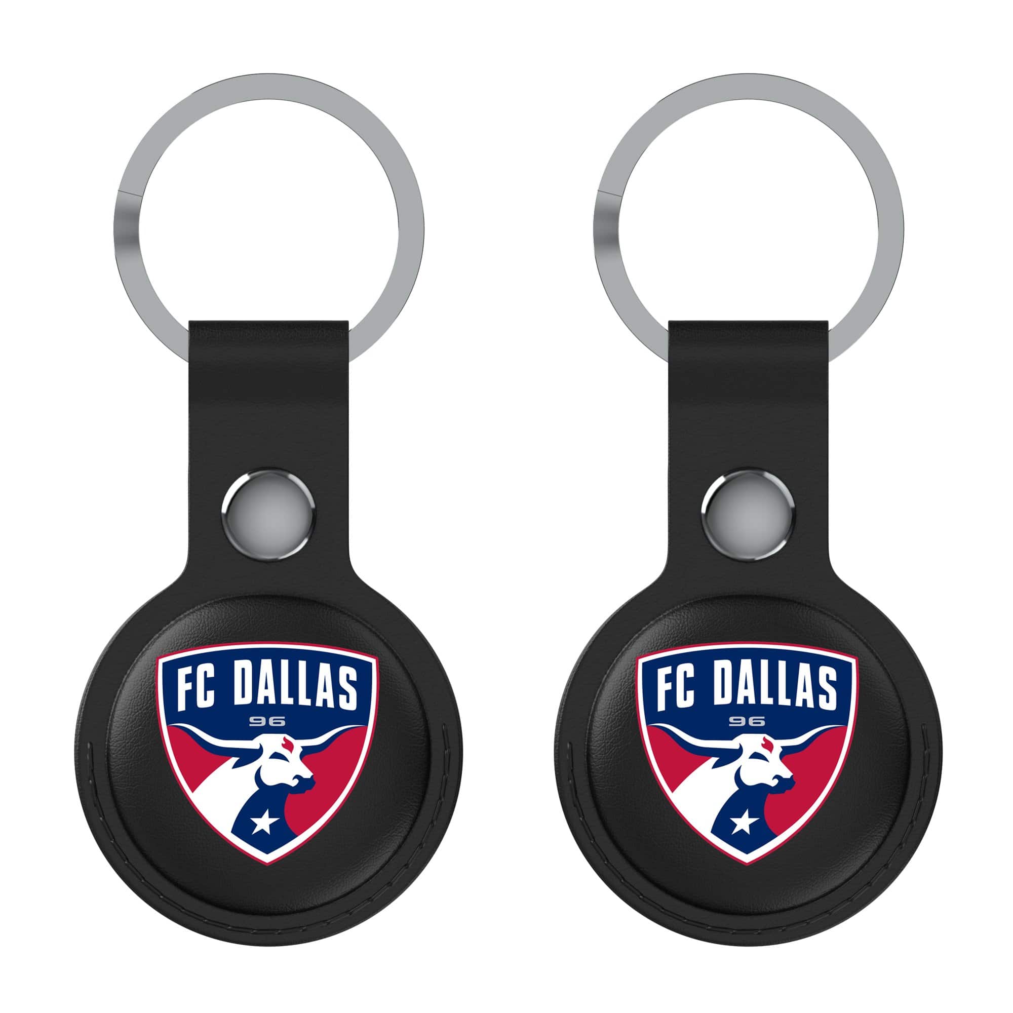 Keyscaper - FC Dallas Two-Pack AirTag Holders - Black
