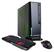 Front. CyberPowerPC - Zeus Mini Desktop - 8GB Memory - 1TB Hard Drive - Black/Green.