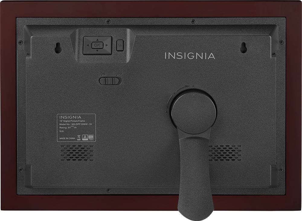 Best Buy: Insignia™ 10 Digital Photo Frame Espresso NS-DPF10WW-16