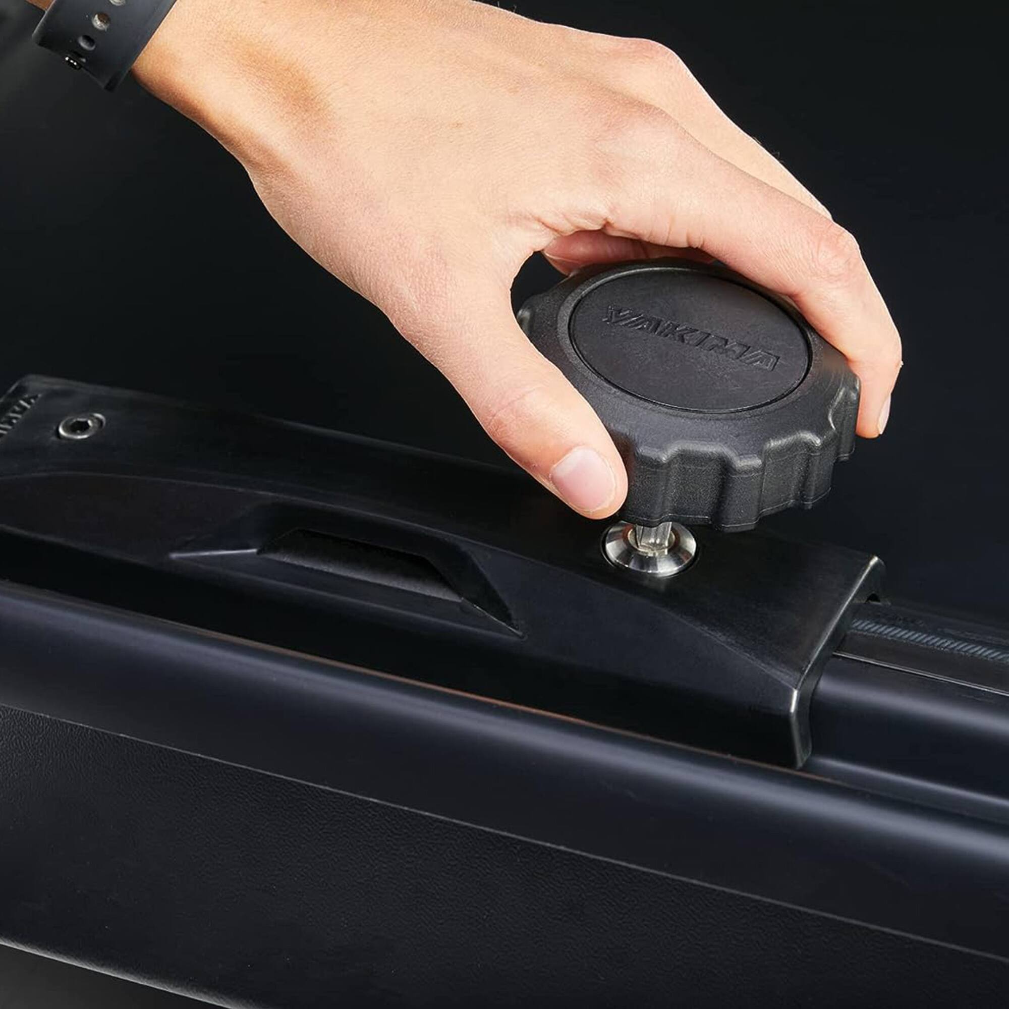 Alt View 7. Yakima - Yakima NX 16 Vehicle Rooftop Cargo Carrier Box, Fits StreamLine CrossbarsBlack - Black.