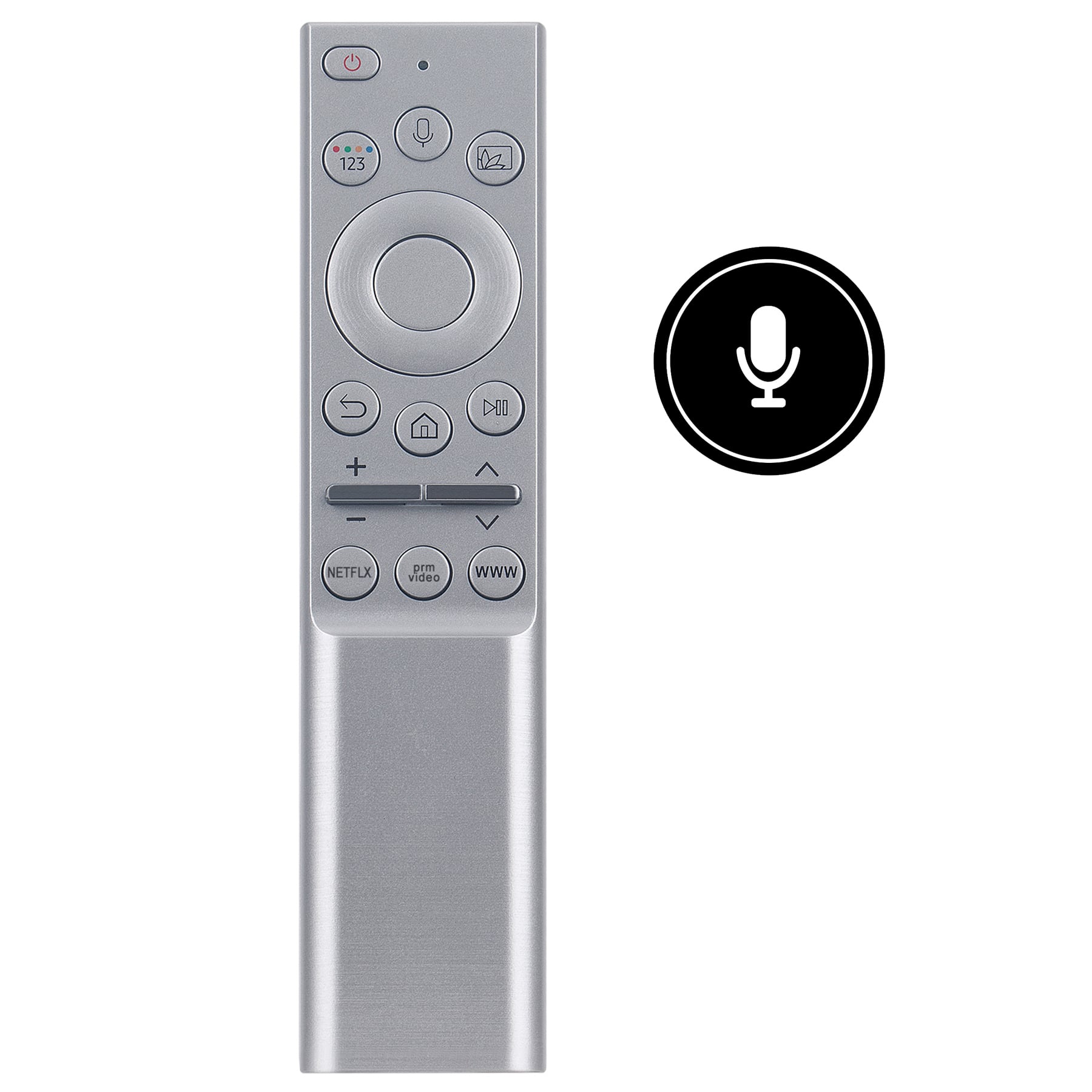 ALLIMITY - BN59-01327G Voice Replaced Remote fit for Samsung TV LST7T QN55LST7TAFXZA QN75LST7TAFXZA QN65LST7TAFXZA - Black