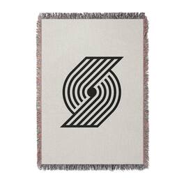Chad & Jake - Portland Trail Blazers Woven Blanket - White