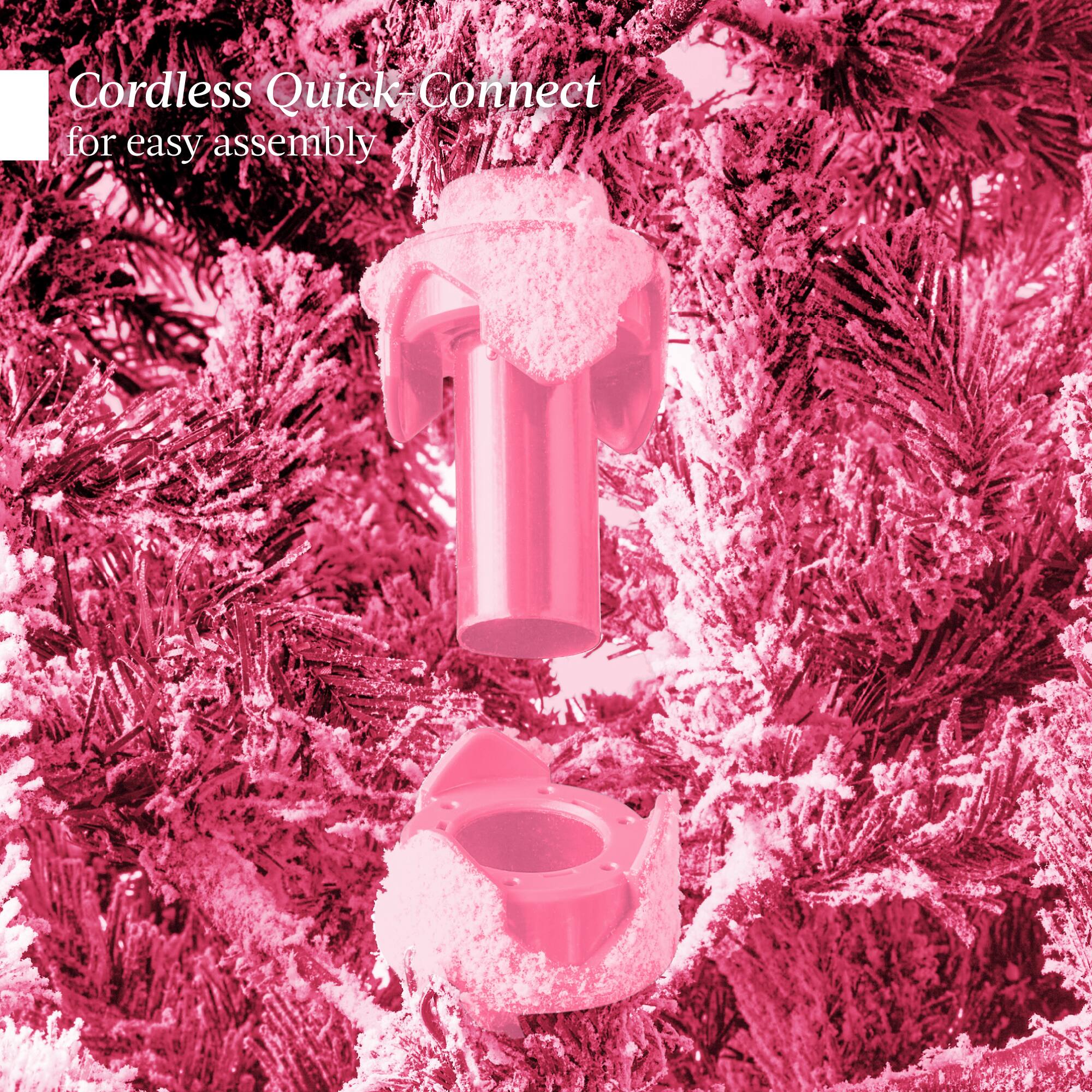 Cordless Quick-Connect for easy assembly