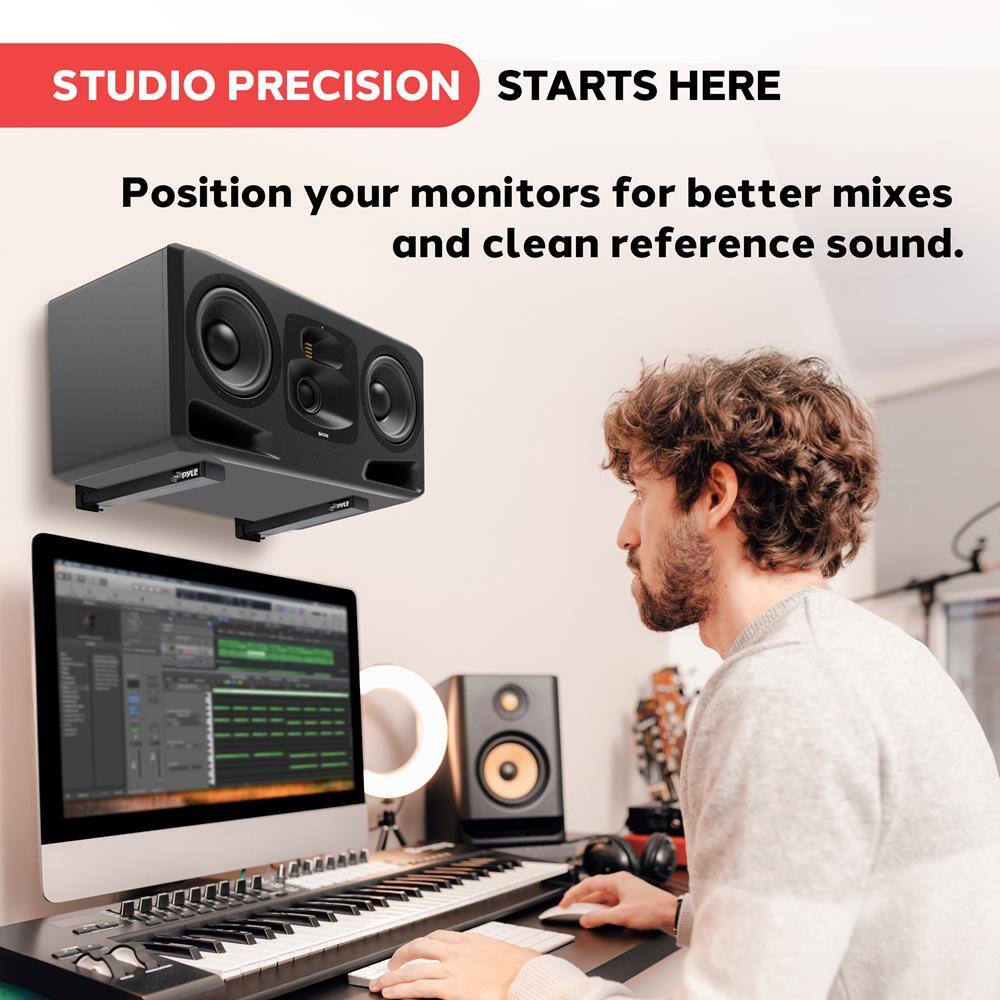 STUDIO PRECISION STARTS HERE

Position your monitors for better mixes and clean reference sound.