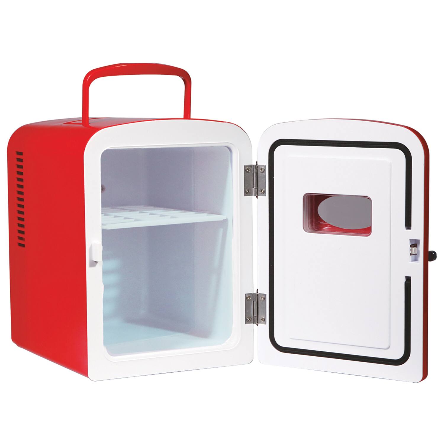 Front. Frigidaire - Frigidaire Efmis129-red 0.5-cu. Ft. Retro Portable Mini Fridge (red) - red.