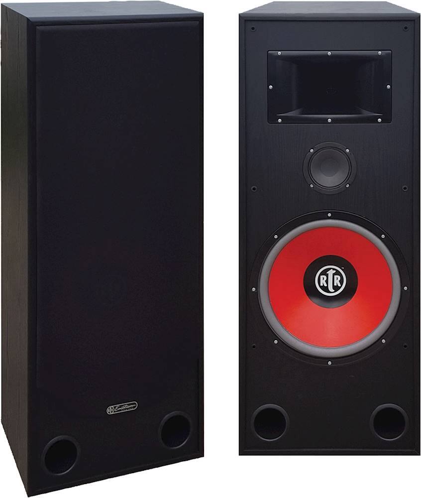 Alt View 11. BIC America - RtR 15" 430-Watt Passive 3-Way Floor Speaker (Each) - Black.