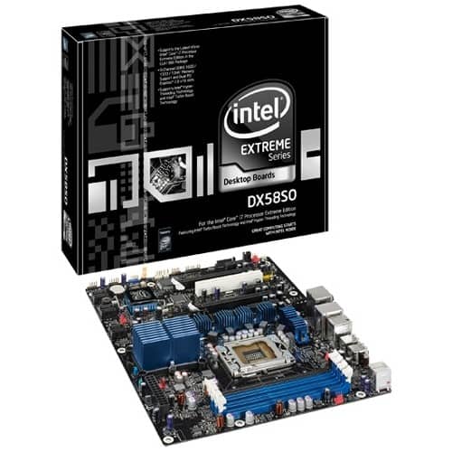 Front Standard. Intel - Extreme Desktop Motherboard X58 Express Chipset - Socket B LGA-1366 - Bulk Pack.