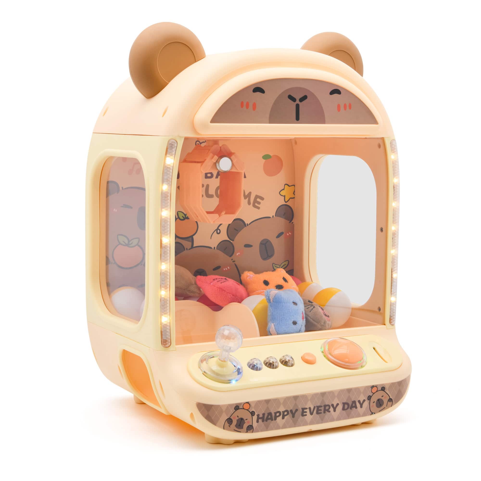 Contixo CM1 Capybara Claw Machine for Kids, Mini Arcade Prize
