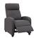 Alt View 12. CorLiving - Oren Fabric Recliner - Dark Grey.