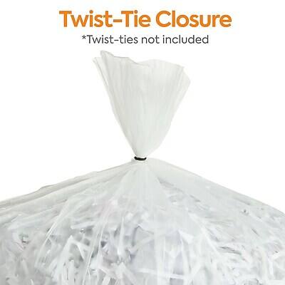 Twist-Tie Closure  
*Twist-ties not included