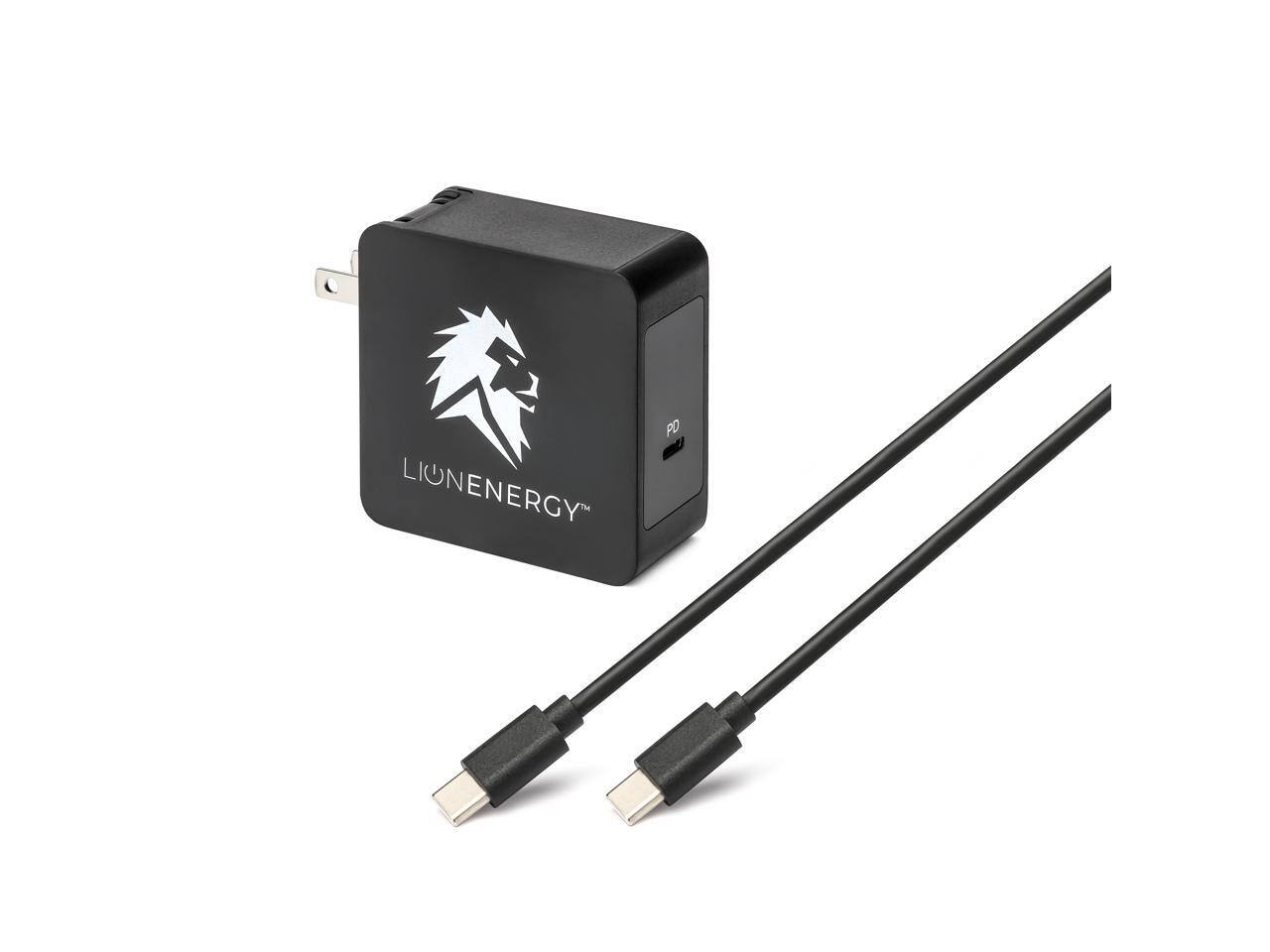 Alt View 3. Lion Energy - Lion Energy - Eclipse 3-in-1 Power Bank: Wireless & USB, Fast Recharge, Multi-Device Charging.