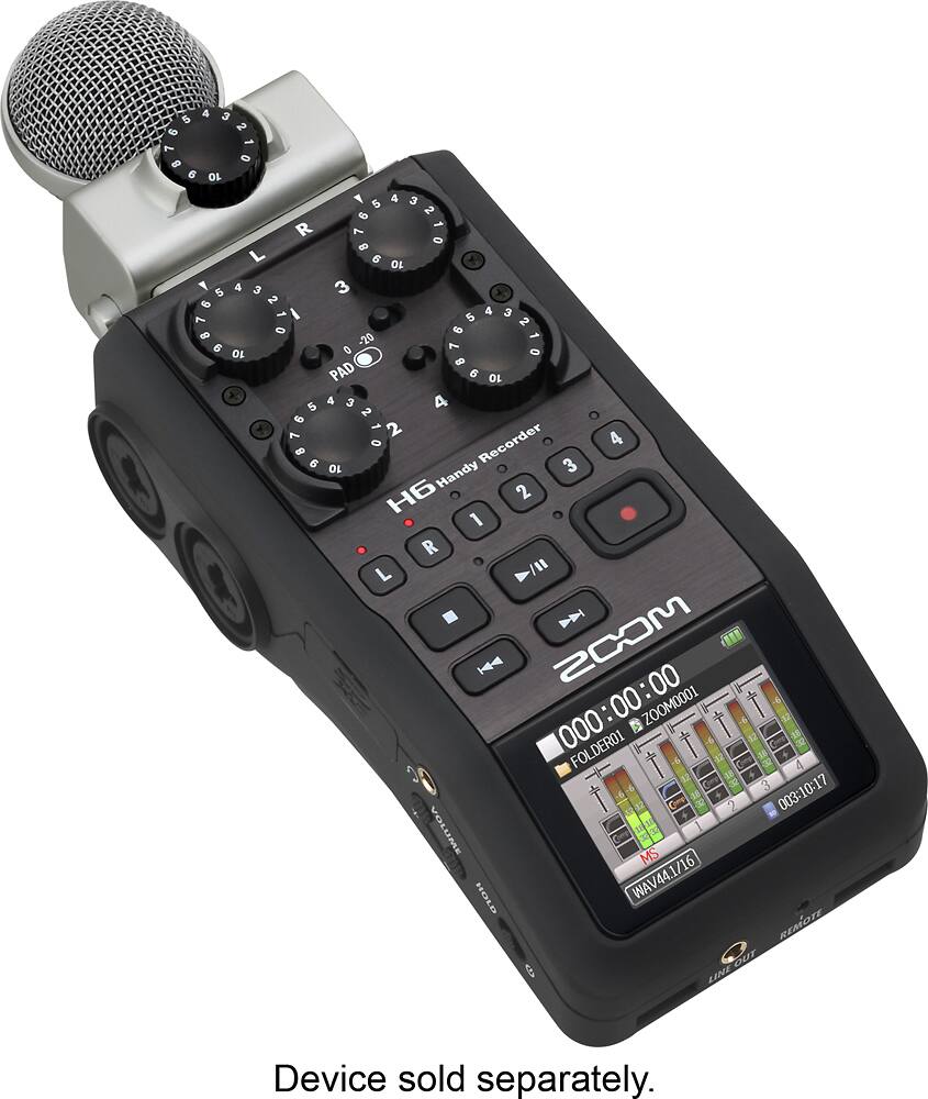 Best Buy Zoom Midside Stereo Microphone Capsule Silver MSH6