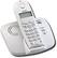 Front Detail. Siemens - 2.4GHz Digital FHSS Cordless Phone System with Call-Waiting Caller ID - White.