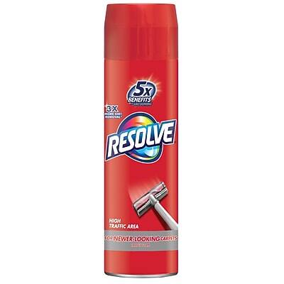 Resolve- High Traffic Carpet Cleaner Foam, 22 Oz- Red