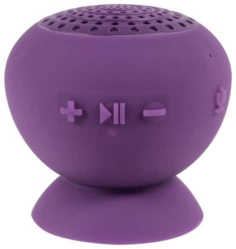 Lyrix - JIVE Jumbo Portable Bluetooth Wireless Stereo Speaker - Purple-Front_Standard 