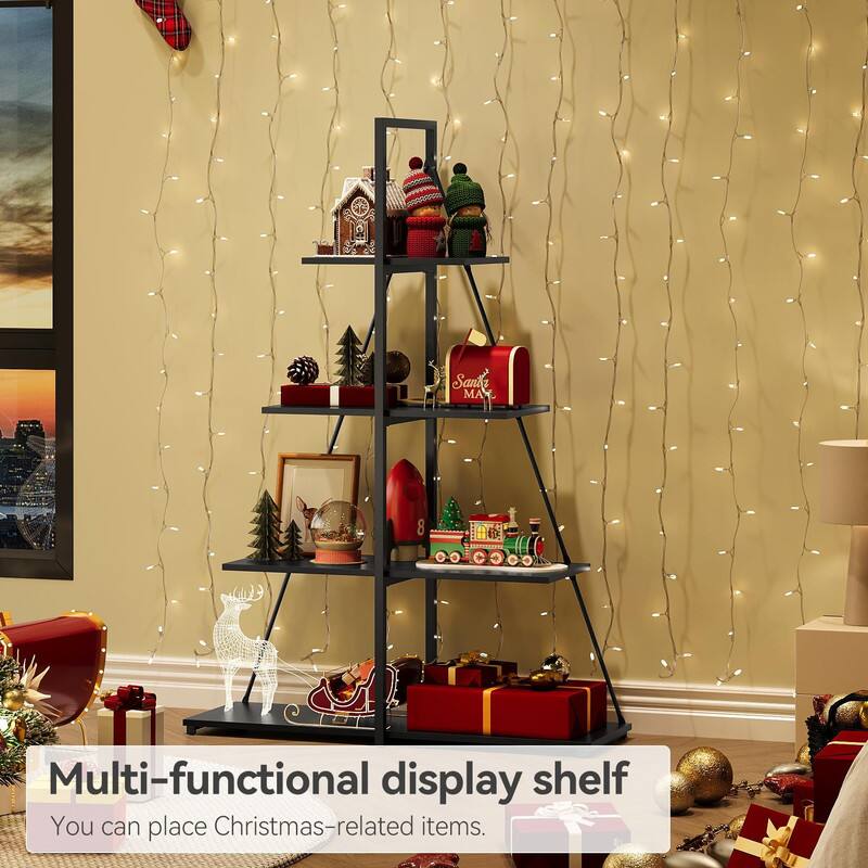Multi-functional display shelf  
You can place Christmas-related items.