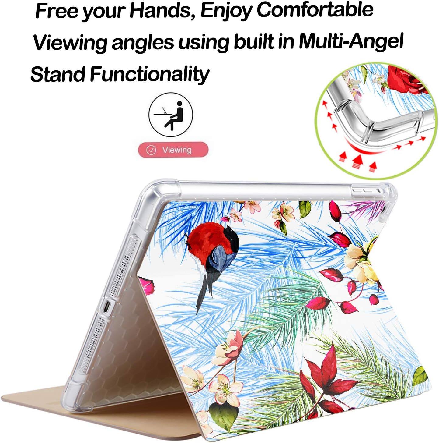 Free your Hands, Enjoy Comfortable Viewing angles using built in Multi-Angle Stand Functionality