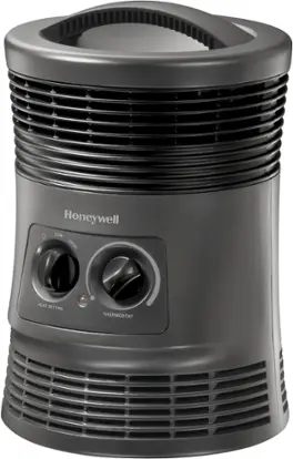 Honeywell Home - 360 Surround Fan-Forced Heater - Slate Gray
