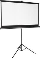Insignia™ - 75" Tripod Projector Screen - Black/White - Front_Zoom