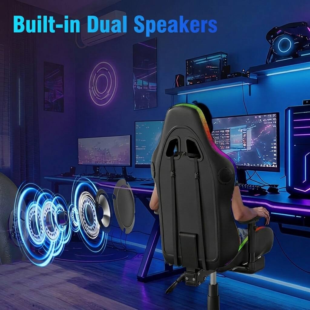 Built-in Dual Speakers