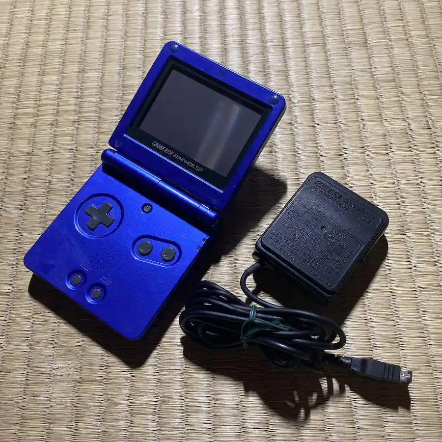Refurbished Excellent GameBoy Advance SP System Cobalt w/Charger ...