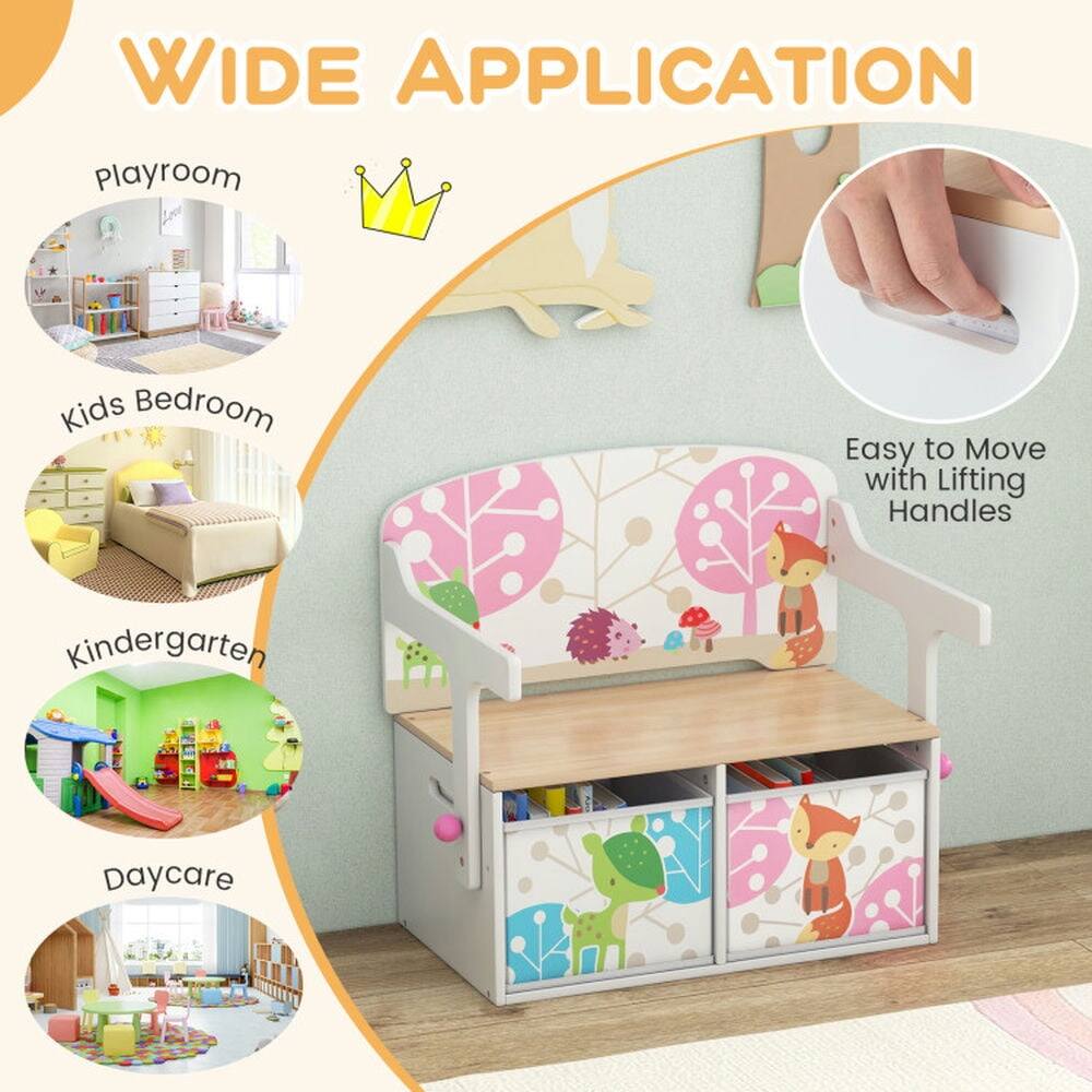 WIDE APPLICATION

- Playroom
- Kids Bedroom
- Kindergarten
- Daycare

Easy to Move with Lifting Handles
