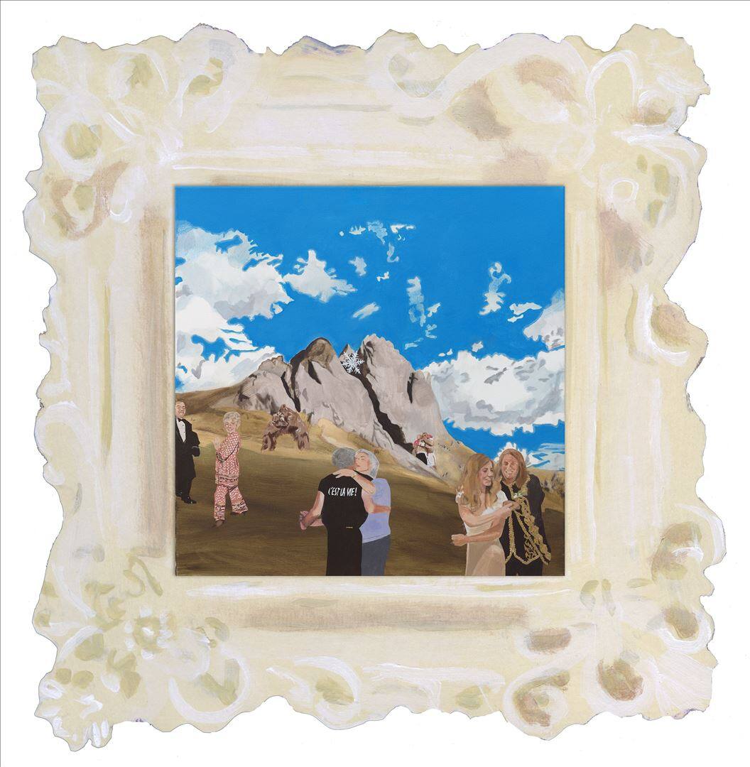 Front. Let's Go Dancing: Split A Mountain In Two With A Flake Of Snow (Sky Blue Vinyl) [LP].