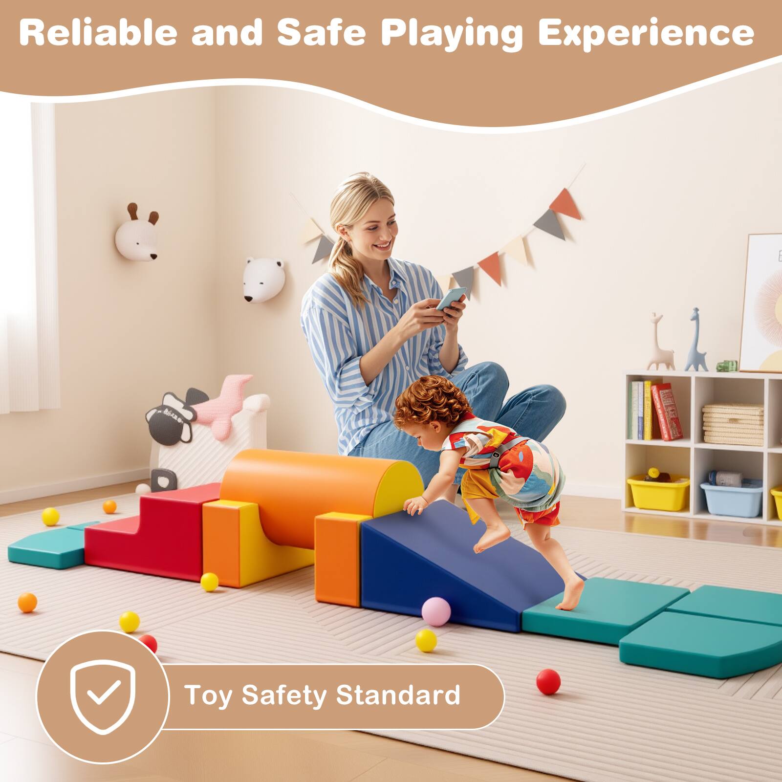 Reliable and Safe Playing Experience  
Toy Safety Standard