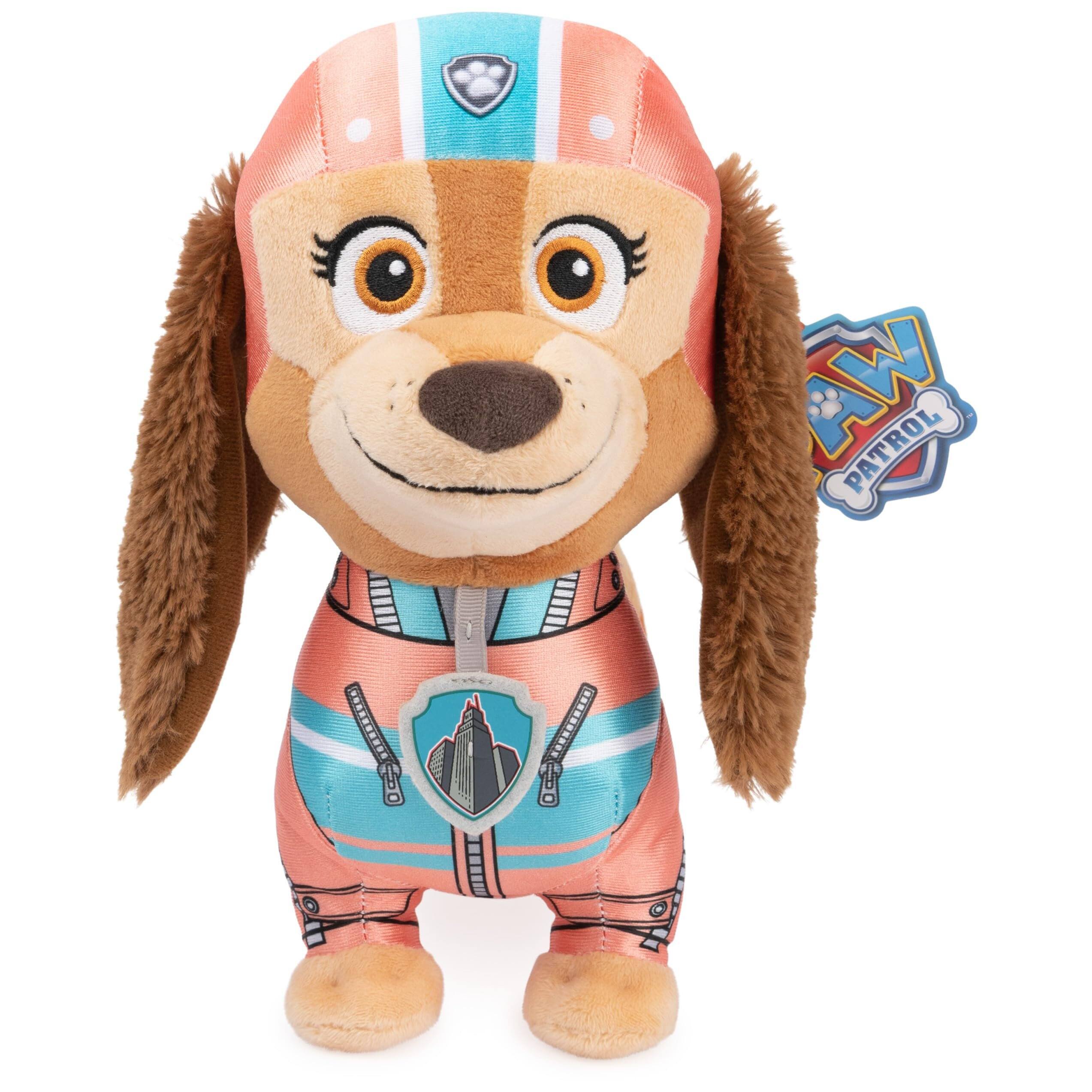 Alt View 4. Gund - GUND PAW Patrol Liberty 12-Inch Plush Standing Stuffed Animal Heroic Pose Dog Toy for Kids Ages 3+ - Multicolour.