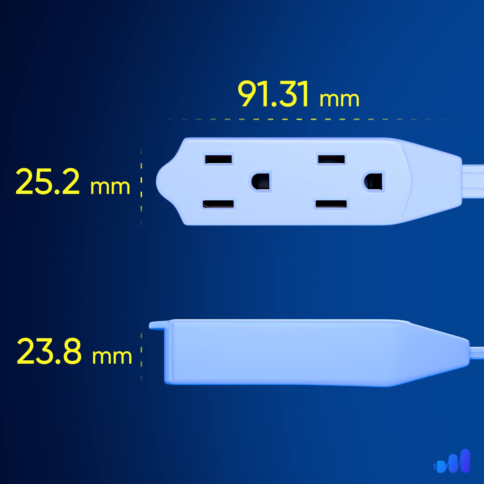 91.31 mm
25.2 mm
23.8 mm