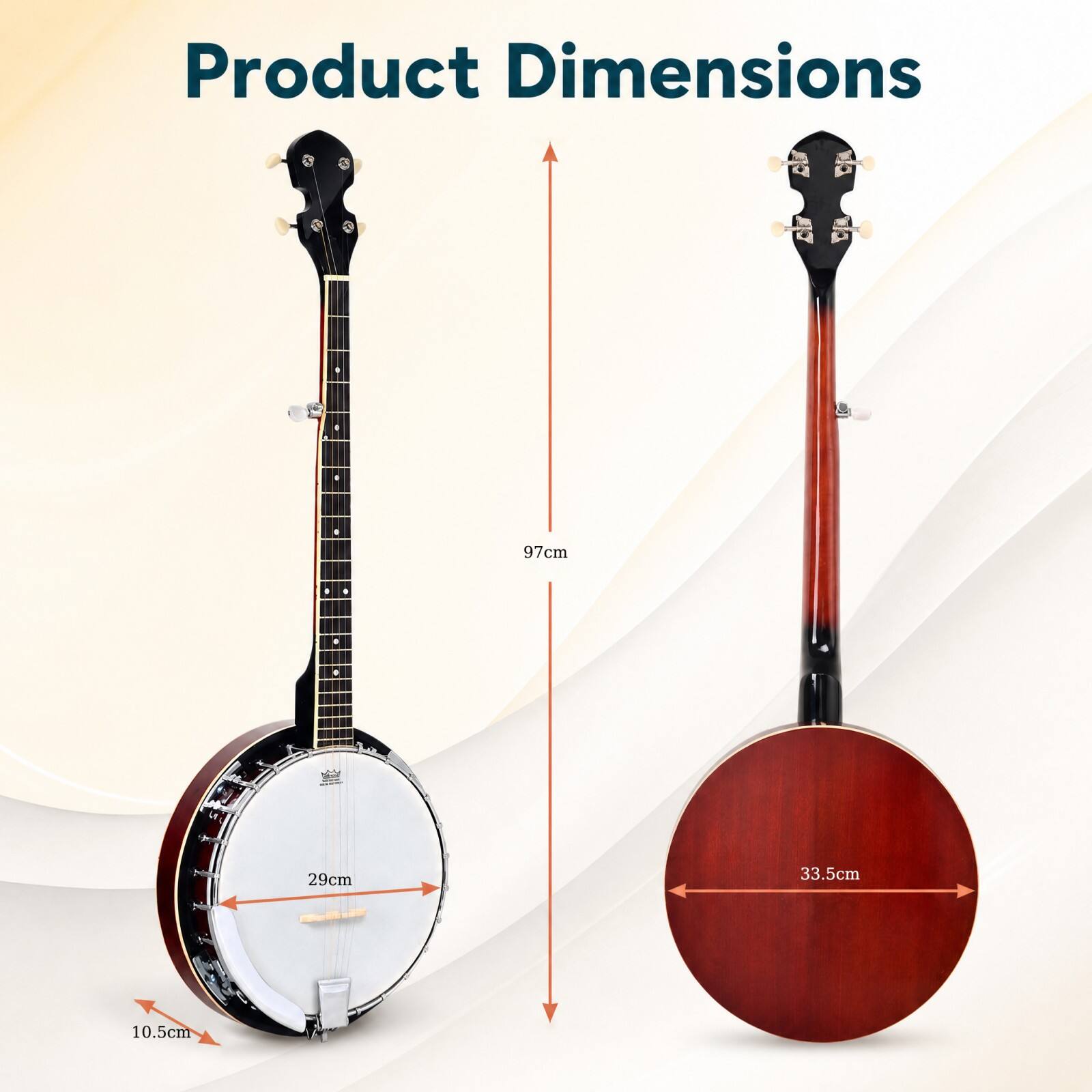Product Dimensions
97cm
29cm
33.5cm
10.5cm
