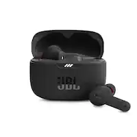 JBL - Tune 235NC True Wireless Noise Cancelling In-Ear Earbuds - Black - Front_Zoom