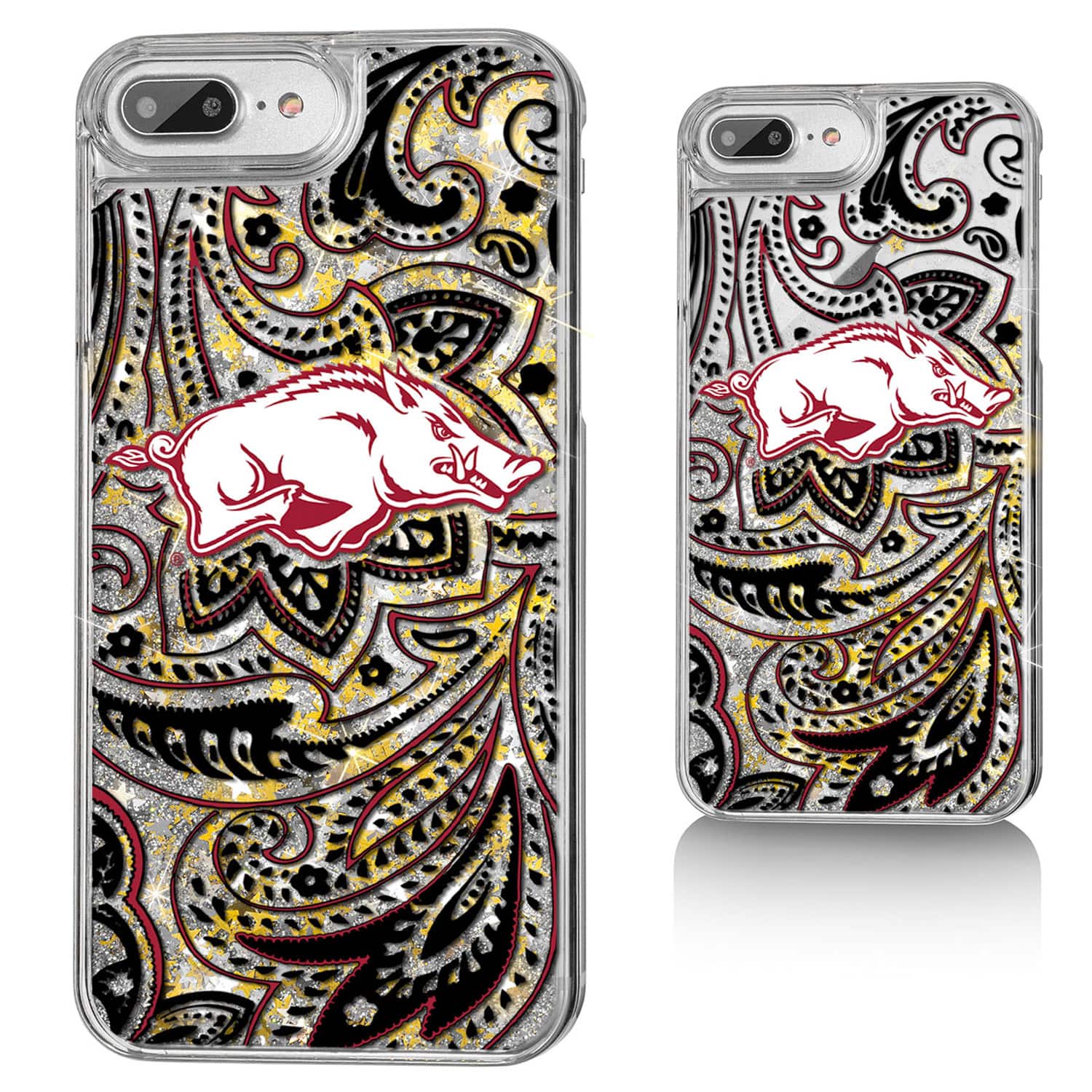 Keyscaper - NCAA - Arkansas Razorbacks iPhone Glitter Paisley Design Case - 12 Pro Max - Multicolor price history on PriceWatchPro