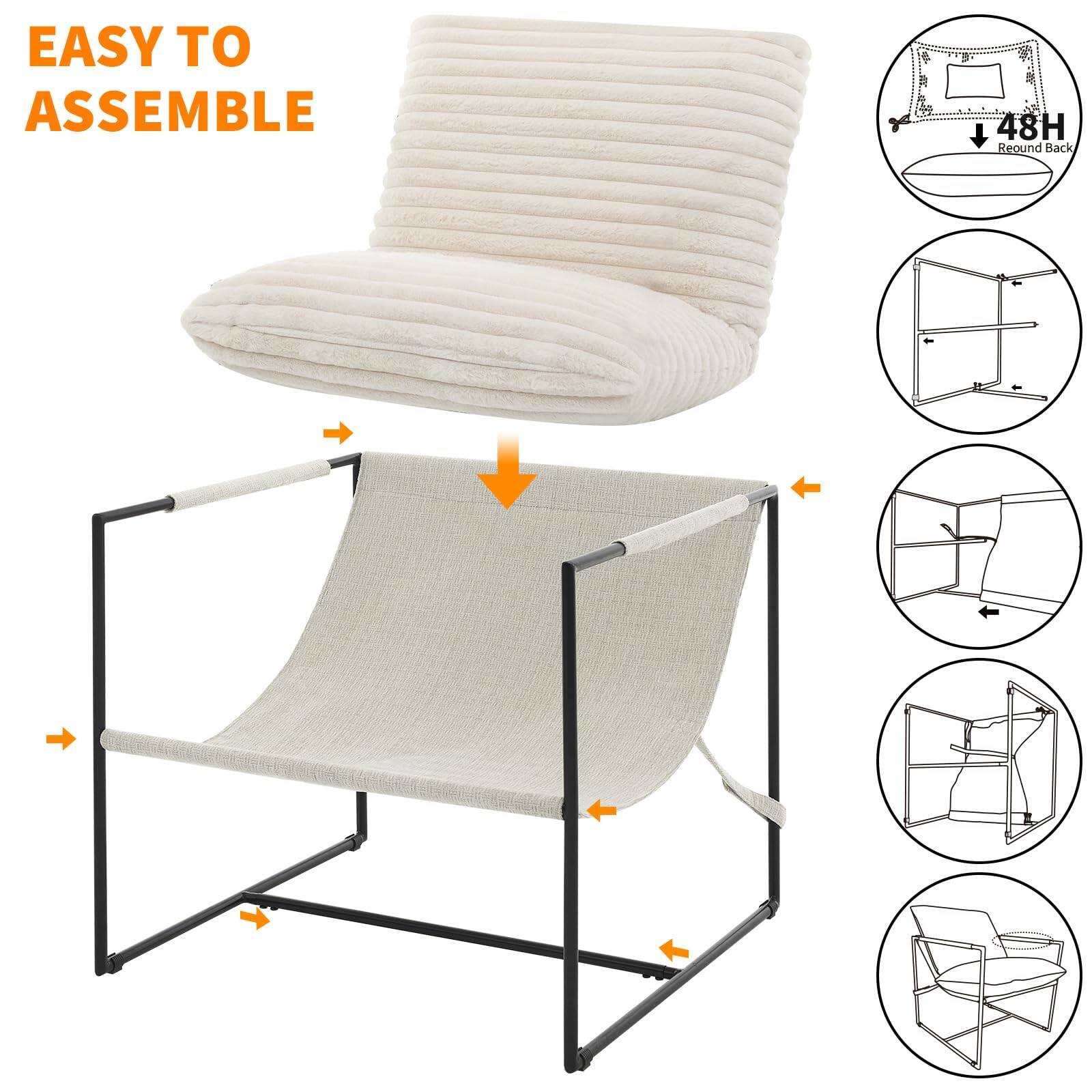 EASY TO ASSEMBLE

48H Round Back