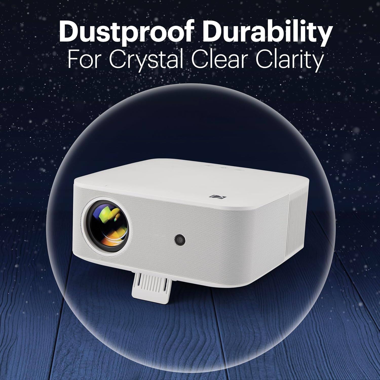Dustproof Durability  
For Crystal Clear Clarity
